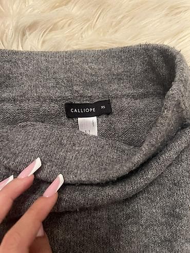 karandaş ətək: Midi Ətək, Trikotaj, XS — 4