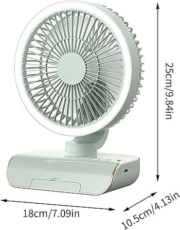 balaca ventilyator: Ventilator Akkumulyatorlu masa ventilyatoru – uzaqdan idarəetmə və — 3