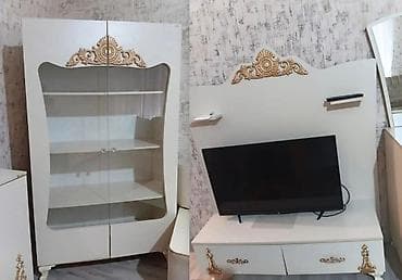 mingəcevir 2əl mebel: Qorka 50 azn 
Tv stent 40 azn.
Ela veziyyetde.
Unvan Saray
Vesile🌹9834 — 1