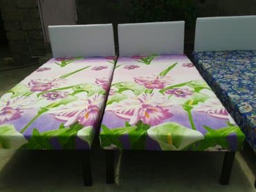 metal ikimərtəbəli çarpayılar: Kravat TEZE hazirlari var 2 neferlik 100m 0-dan hazirlanir taxtadan — 4