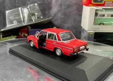 xrustal vaz: Коллекционная модель LADA 2106 dark red 1980 AutoBahn Bauer Art. — 20