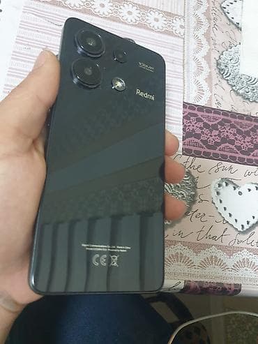 ayfon s 5: Redmi Note 13, 256 GB, rəng - Qara, Zəmanət — 5