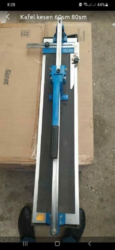kardon kəsən: Yeni Kafel kəsən stanok — 1