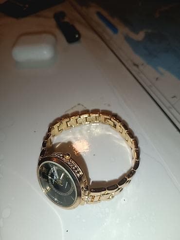 Смарт браслеты: Наручные часы, Quartz, цвет - Золотой — 1