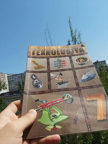 kitab satisi: 🗯salam. 
🗣🆘️7 siniflər üçün "texnologiya" kitabı satılır — 1