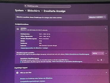 manitor kompyuter: AOC 24G1WG4 Gaming Monitor - Ekran: 24 düym, əyri (curved) dizayn - — 3