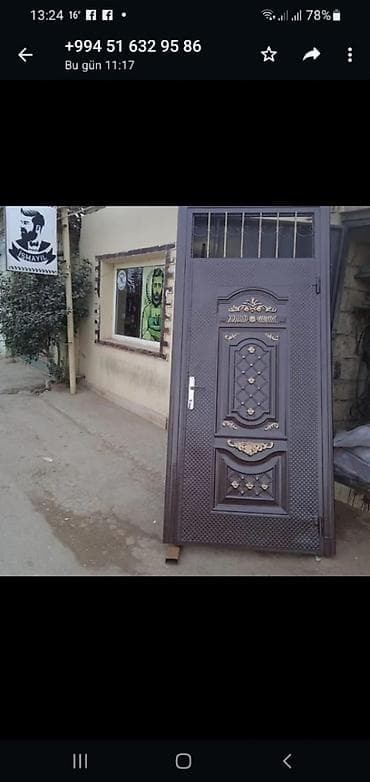 qapi qiymetleri 2022: Yeni Giriş qapısı Zamok ilə, Ödənişli quraşdırma, Ödənişli çatdırılma — 9