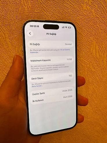iphone 14 pro max baki: IPhone 16, 128 GB, Ağ, Face ID — 5
