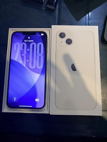 IPhone 13, 128 GB, Ağ, Simsiz şarj, Face ID