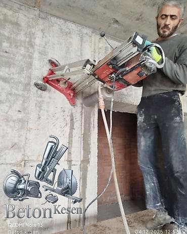 ev temiri kreditle: Beton kəsmə xidməti - Divar, döşəmə və tavanlarda dəqiq və səliqəli — 3