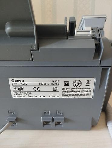 işlənmiş printerlər: !Təcili satılır! Faks aparati Canon FAX-B820 Əla vəziyyətdədir, çox az — 3