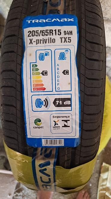changan disk: Şin Tracmax 205 / 65 / R 15 — 2