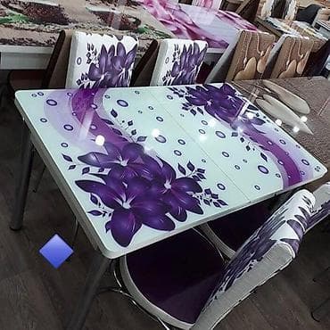 stol stul mətbəx: Masa 4 oturacaq — 1