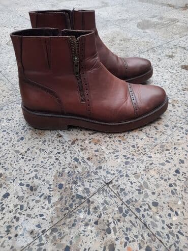 yarı botinkalar: GREYDER kişi ayaqqabısı – dəridən qışlıq/yarımboğaz model salam — 8