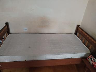 Təknəfərlik çarpayı, Matras ilə, Siyirməsiz