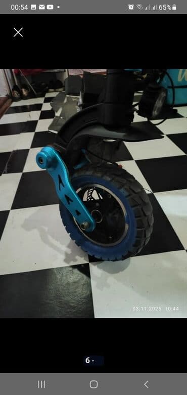 samokat arenda: Elektrik skuteri – Wingz Xüsusiyyətlər: - Güclü ön/alt LED işıqlar və — 6