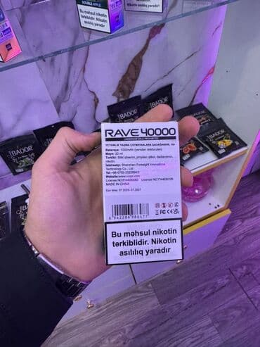 qelyan satisi: Toptan satışlar mövcuddur: Vozol40K-33AZN Freeton30k-33AZN — 10