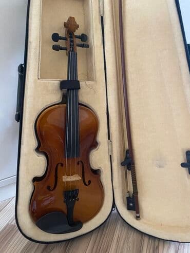Аккумуляторы: Skripka dəsti - Korpus: klassik 4/4 ölçülü akustik skripka, parlaq — 1