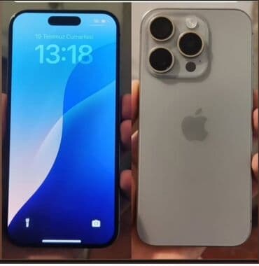TV və video: IPhone 15 Pro, 128 GB, Gümüşü, Face ID — 1