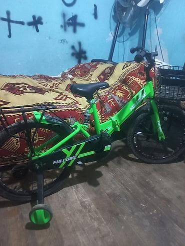 12 dyumlu velosiped: İki təkərli Uşaq velosipedi 16" — 2
