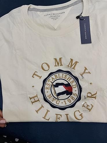 Futbolka, Tommy Hilfiger, L, rəng - Ağ — 1