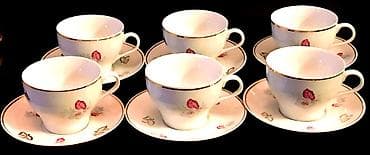 Çay dəsti, Farfor, 6 nəfərlik — 1