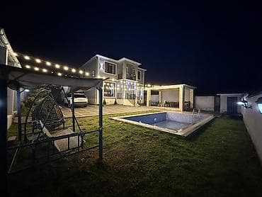 binede satilan evler: 240 kv. m, 7 otaqlı, Hovuzlu, Kombi, Qaz, İşıq — 8