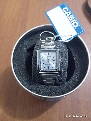 Yeni, Qol saatı, Casio, rəng - Gümüşü lalafo.az -da Yeni, Qol saatı, Casio, rəng - Gümüşü