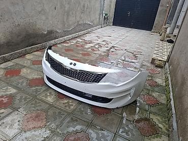 kia optima bufer: Kia Optima üçün ön bamper (orijinal) - Rəng: ağ - Komplekt: bamper — 3
