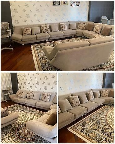 e.c.a kombi: Künc divan, Açılmayan, Bazasız, Parça, Çatdırılma yoxdur — 1