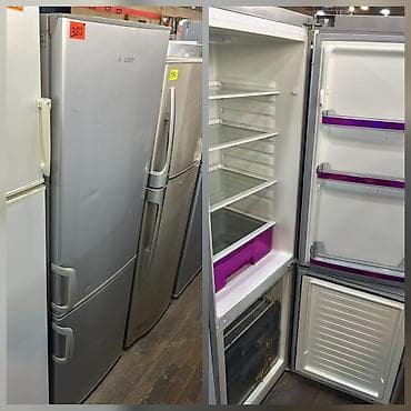 kombi alıram: İkiqapılı soyuducu (alt kameralı dondurucu) - Rəng: gümüşü (inox — 1