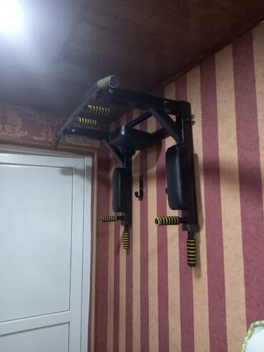 ev ucun turnik: 3 funksiyani özündə birləşdirən turnik paralelqol brus idman aleti — 5