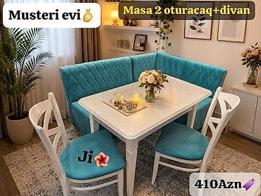 kamp stulu: Mətbəx üçün, Yeni, 2 stul — 1