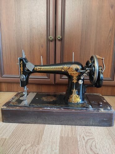 qədim: Qədim tikiş maşınları — 1