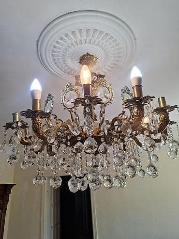 Çılçıraq, 8 lampa, Metal lalafo.az -da Çılçıraq, 8 lampa, Metal