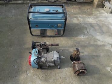 benzinlə işləyən generator: Qenerator motoru,işləkdir, ətraflı məlumat elanda olan nömrənin — 1