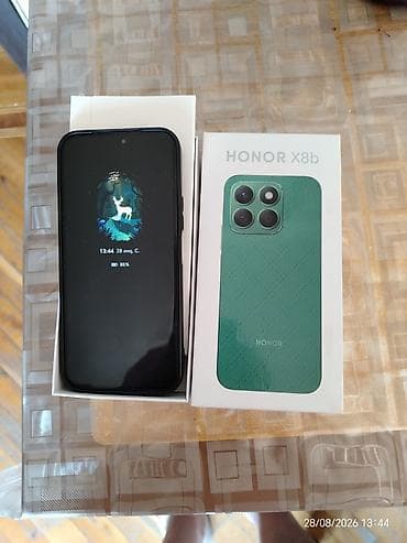 t96 mini android tv box: Honor X8b, rəng - Yaşıl, İki sim kartlı — 1