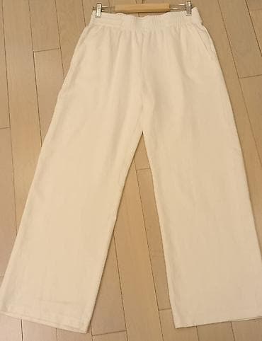 boyfrend şalvar: Şalvar, Zara, M, rəng - Ağ — 1