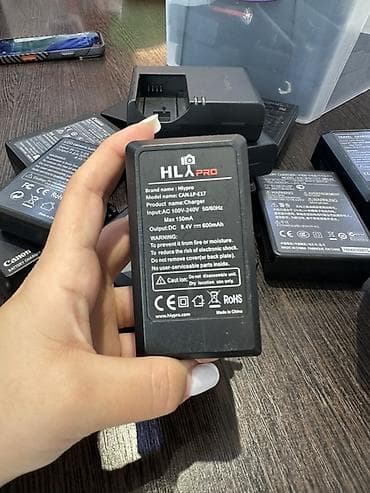 macbook canta: HLA PRO Hlypro CAN.LP-E17 akkumulyator şarj cihazı - Məhsul: Charger — 1