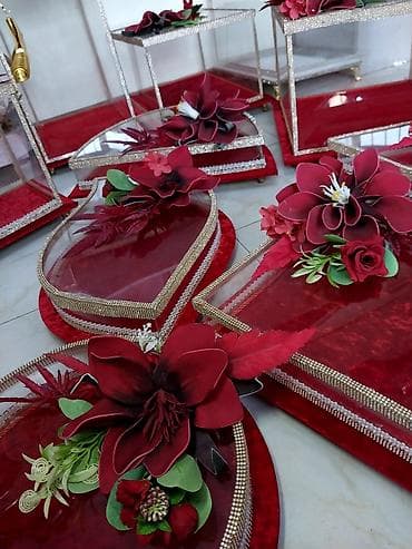 toy makyajları: Təcili satılır 15əd. Üzərində bel bağı, duvak, və əlavə konça verilir — 3