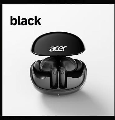 Yeni Simsiz (Bluetooth) Qulaqcıqlar, Acer, rəng - Qara