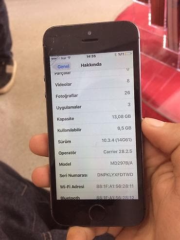 iphone 5s ekran: IPhone 5, 16 GB — 1