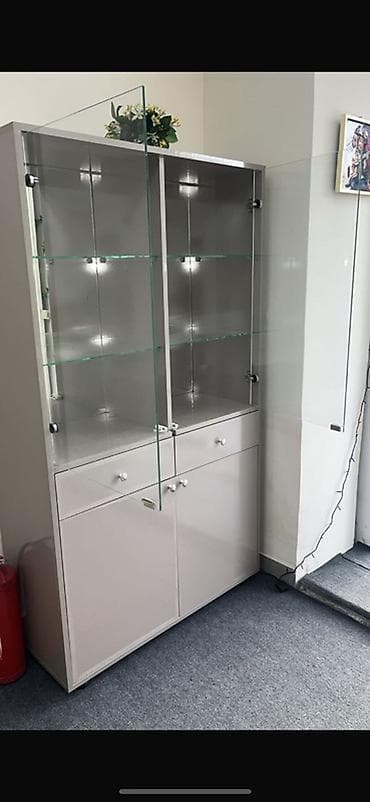 Ticarət printerləri və skanerləri: Şüşəli dolab vitrini — 3