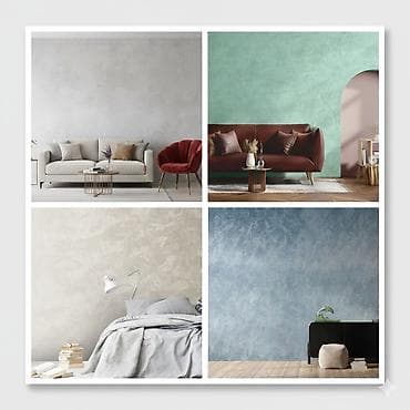 Mebel üçün boyalar: 🎨 SilkCoat Dekativ Suvaqları: Toxunmaq istədiyiniz divarlar Divar — 9