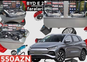 byd fara: Komplekt, Yaxın və uzaq vuran işıqlar BYD, Orijinal, Çin — 1