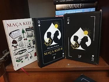Книги и журналы: Məhsul: Dilara Pamuk – “Maça Kızı 8” seriyası (1, 2 və 3-cü kitabları) — 3