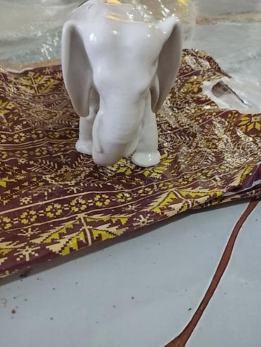 kasli fiqur: Fiqur, Keramika, rəng - Ağ — 7