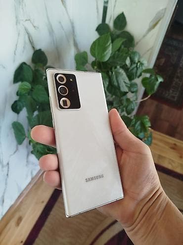 samsung not 10 pulus: Samsung Galaxy Note 20 Ultra, 256 GB, rəng - Ağ, Face ID — 1