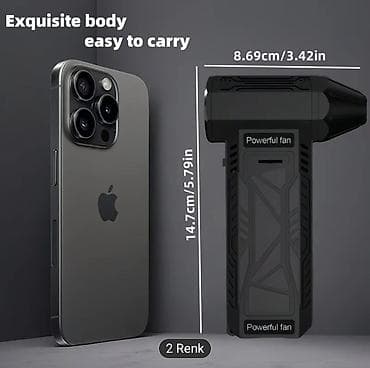 ucuz tvler: Daşına bilən, şarjlı, soyuducu funksiyalı turbo fan – hava üfürən — 6