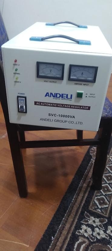 stabilzator: ANDELI SVC-10000VA avtomatik gərginlik stabilizatoru - Model — 3